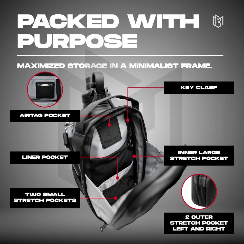 Magnetic Gym Bag