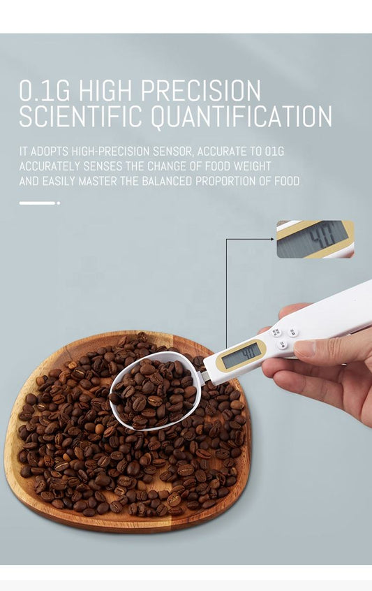 Digital weighing spoon