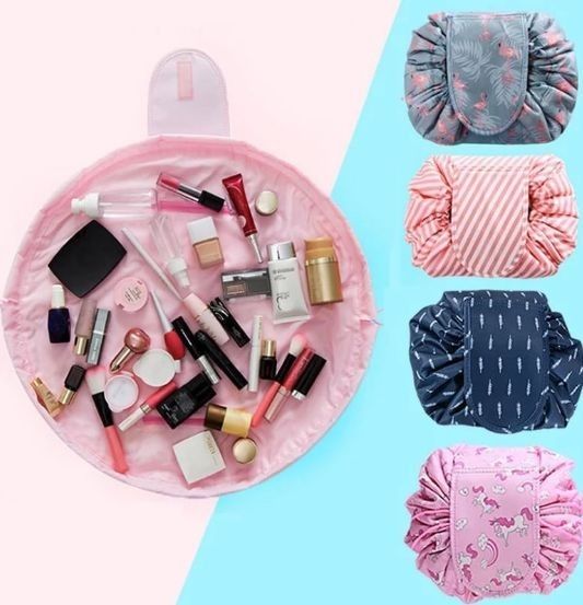 Lazy Drawstring Makeup bag