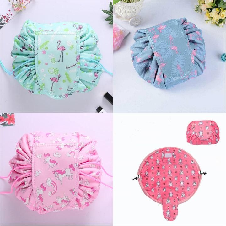 Lazy Drawstring Makeup bag