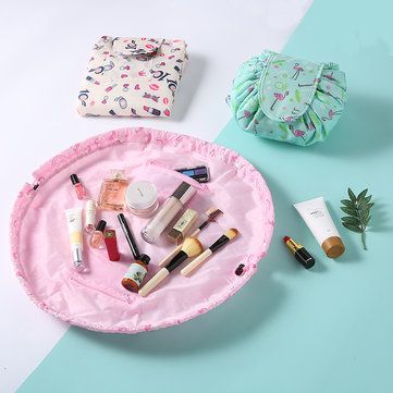 Lazy Drawstring Makeup bag