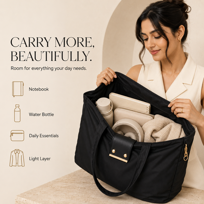 Foldable keychain tote bag