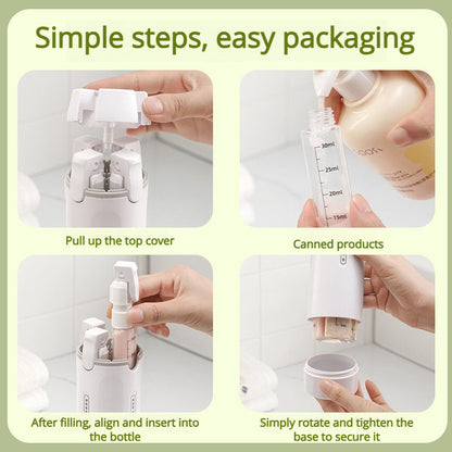 SEORA  4 in 1 Travel Dispenser Bottle Set
