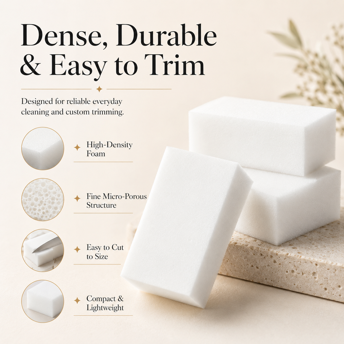 Magic cleaning sponge