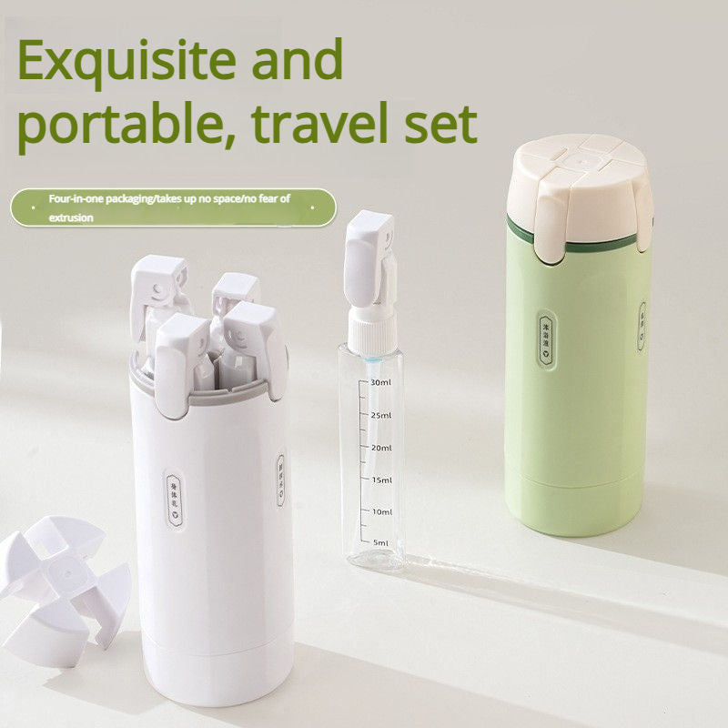 SEORA  4 in 1 Travel Dispenser Bottle Set