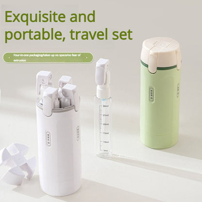 SEORA  4 in 1 Travel Dispenser Bottle Set