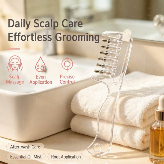 Scalp Oil Applicator Comb