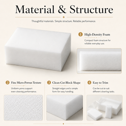 Magic cleaning sponge