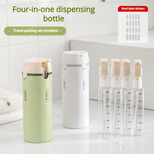 SEORA  4 in 1 Travel Dispenser Bottle Set