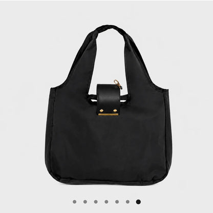 Foldable keychain tote bag
